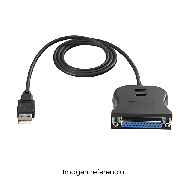 ADAPTADOR USB A PARALELO HEMBRA 25PINES ABM-USBPRL