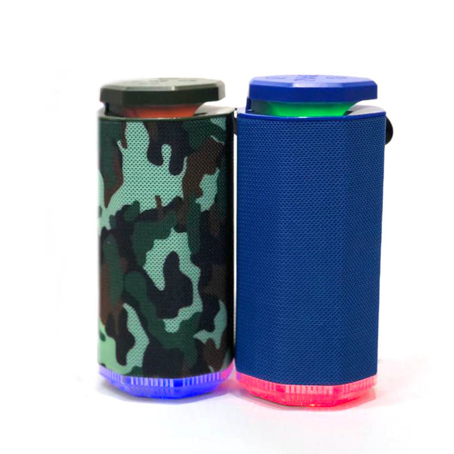 PARLANTE CILINDRO CON LUZ TS-666