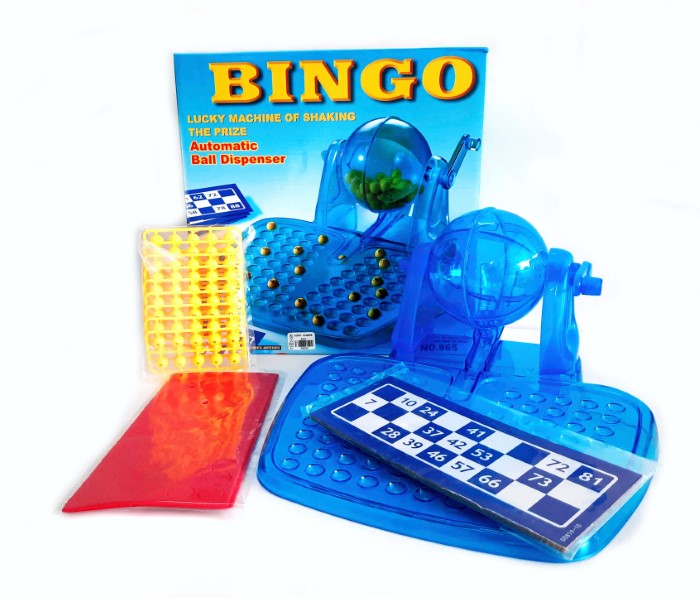 BINGO GIGANTE AZUL