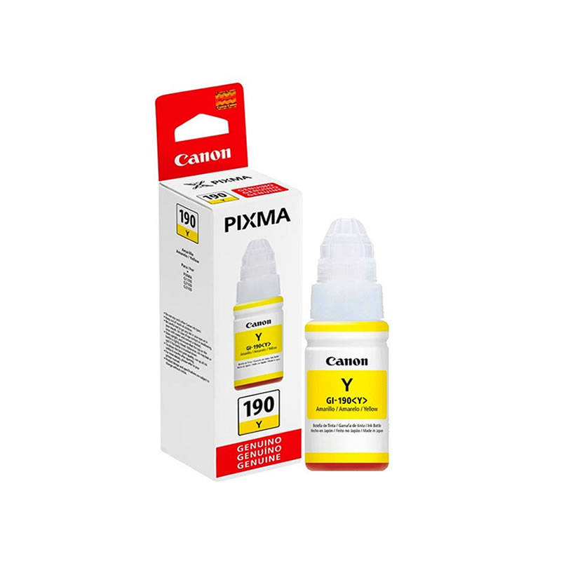 CANON TINTA GI-190 Y, AMARILLO 70ML