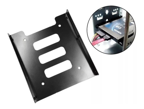 RACK PARA DISCO DURO SSD 2.5PULG METAL