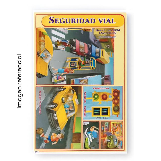 LAMINA 50X70 SEGURIDAD VIAL