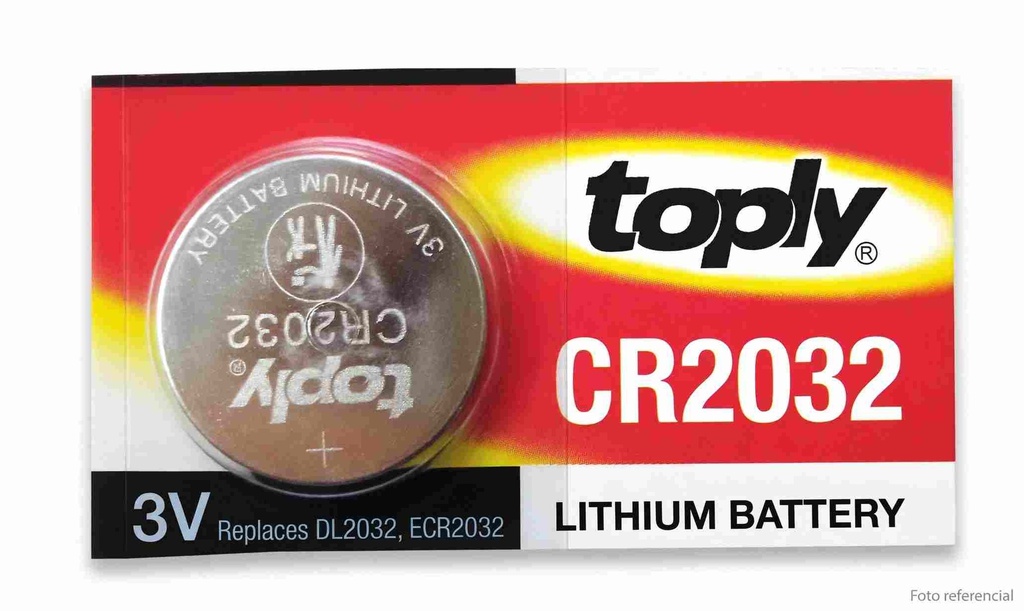 PILA LITHIUM CR2032 3V 