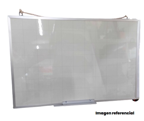 PIZARRA ACRILICA 60CM X 40CM CUADRICULADO