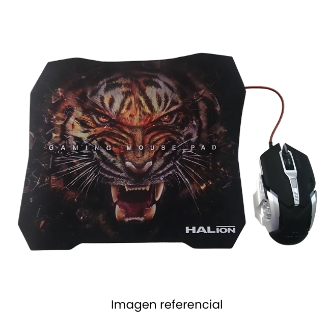 HALION MOUSE GAMER + PAD ALASKA HA-920P