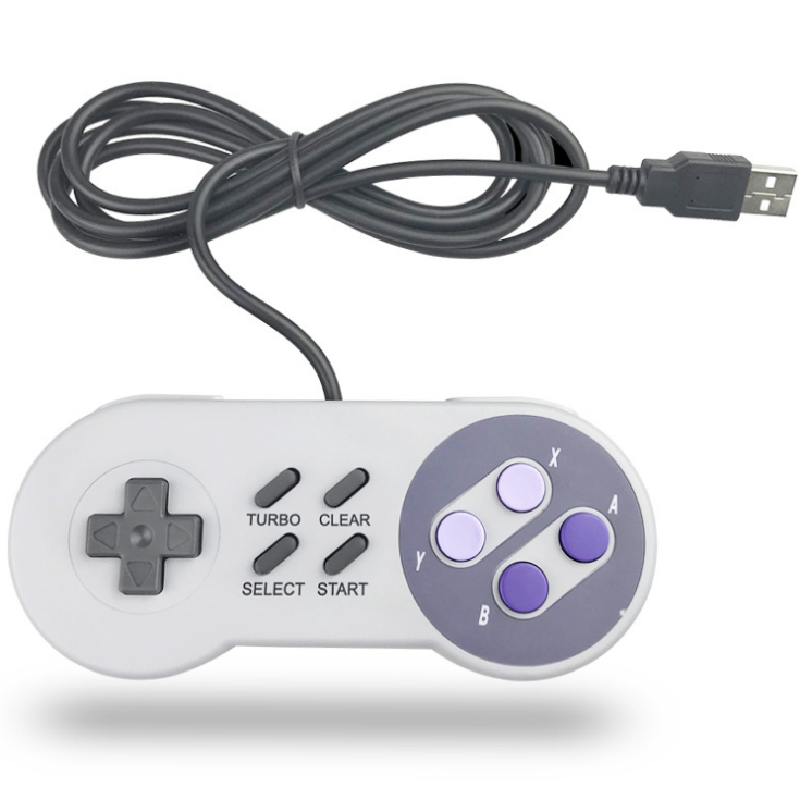 MANDO SUPER NINTENDO USB PARA SNES
