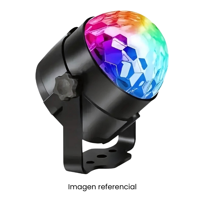 LAMPARA ESFERA RITMICA LED CON SOPORTE L-12