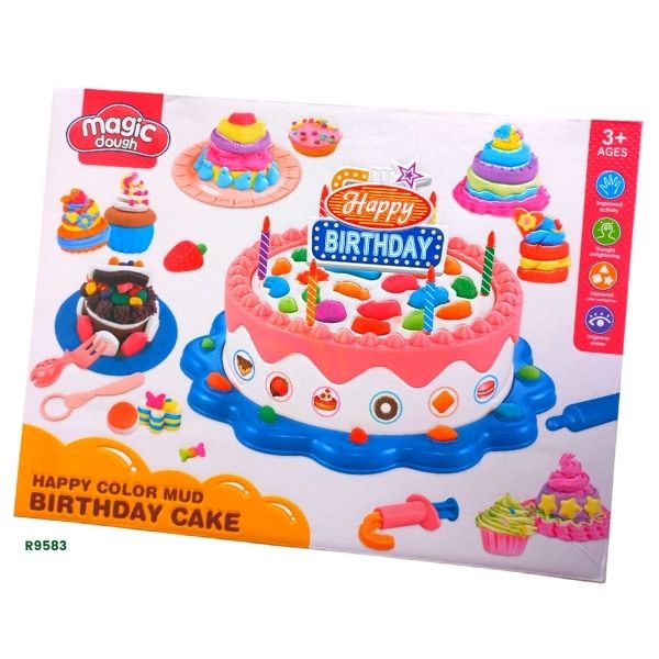 SET DE PLASTILINA TORTA C/ACCESORIOS P/MOLDEAR 8500