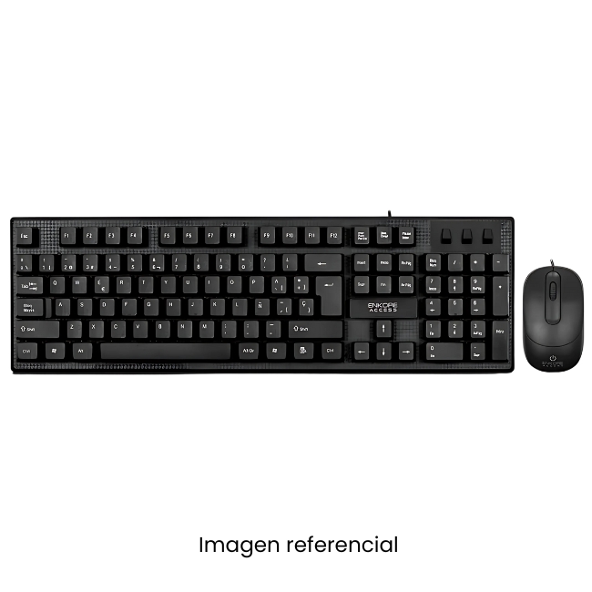 ENKORE KIT TECLADO + MOUSE ACCESS ENT508 USB CABLEADO