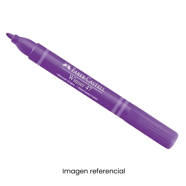 FABER CASTELL PLUMON 47 WINNER MORADO