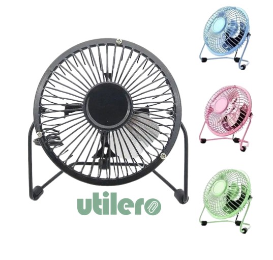 MINI VENTILADOR PARA OFICINA CON CONEXIÓN USB