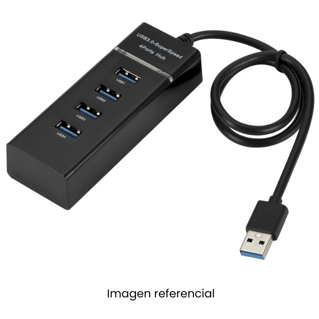 HUB USB 3.0 PUERTOS 04 CONEXIÓN USB