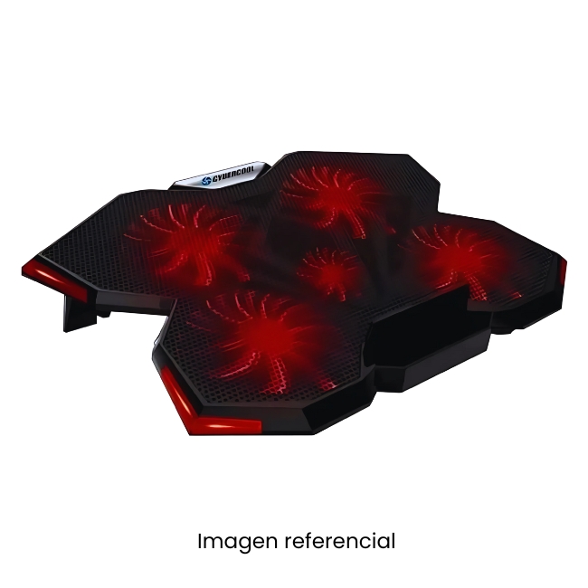 CYBERCOOL COOLER LAPTOP GAMER HA-K1 RED