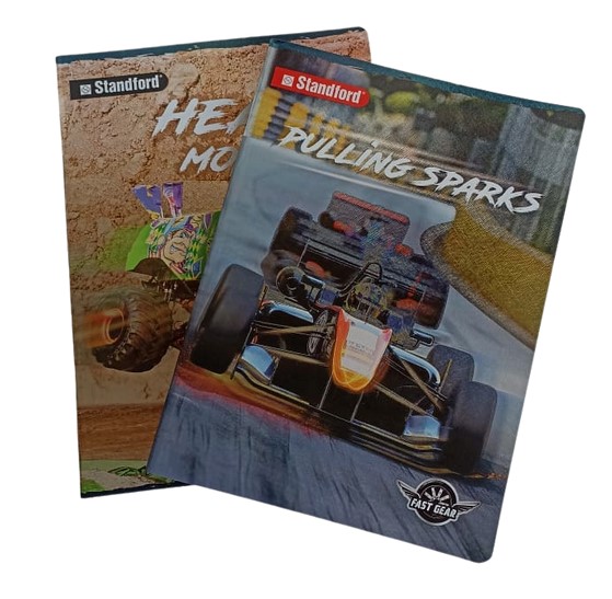 STANDFORD CUADERNO A4 RAYADO FAST GEAR A23 84H 