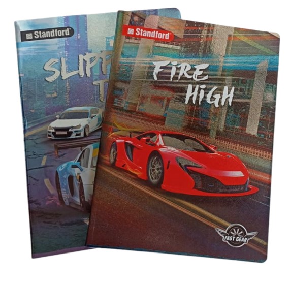 STANDFORD CUADERNO A4 T/RENGLON FAST GEAR 84H 