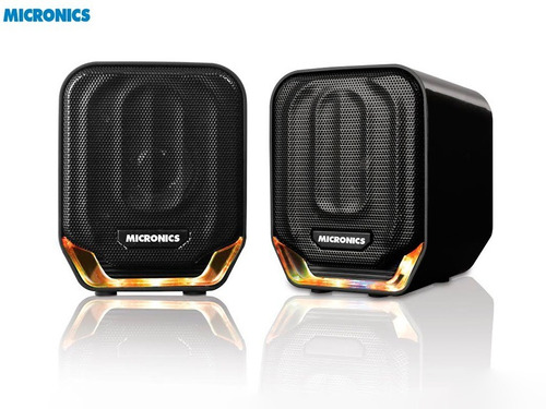 MICRONICS PARLANTE FEELING 2.0 MIC S405 LED 2PULG RMS:8W GAMER
