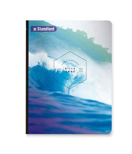 STANDFORD CUADERNO A4 CUADRICULADO BILLABONG A23 84H 