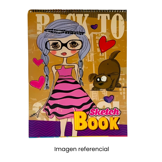 SKETCH BOOK 12HJ ESPIRALADO