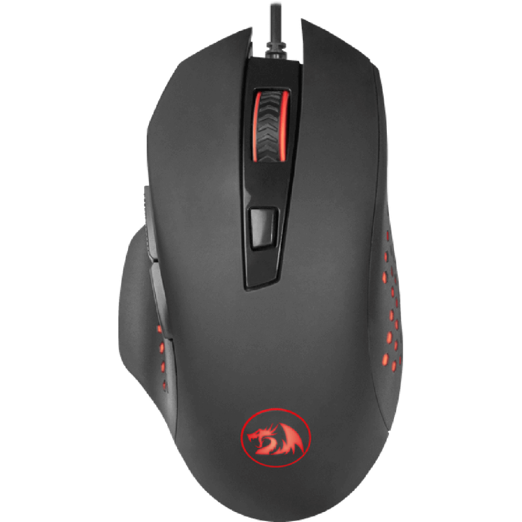 REDRAGON MOUSE GAMER GAINER M610 LED RED 3000DPI USB