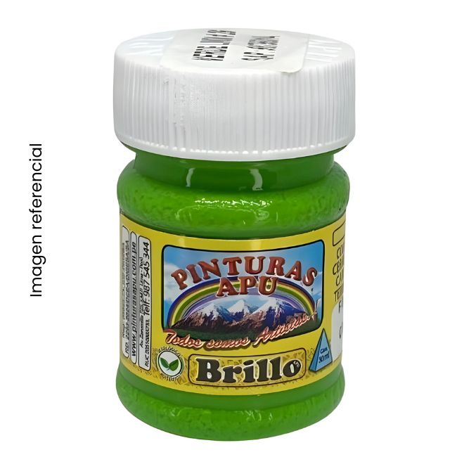 APU 30ML VERDE LIMON BRILLO