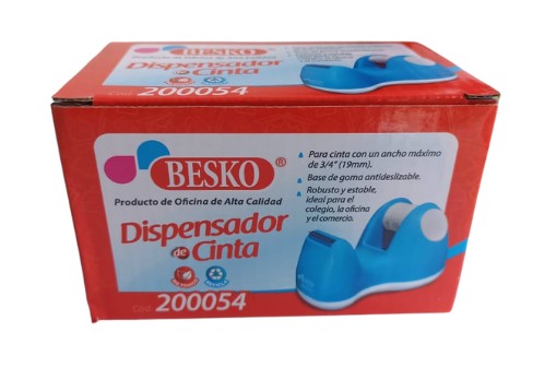 BESKO DISPENSADOR DE CINTA CARACOL 19MM B610481