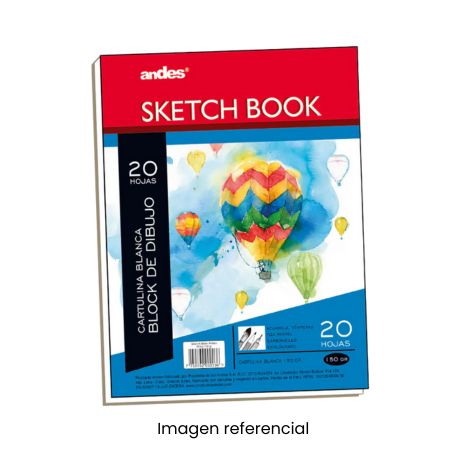 ANDES SKETCH BOOK 20H MUJER