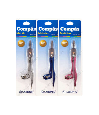 SABONIS COMPAS METALICO ESCOLAR CP737