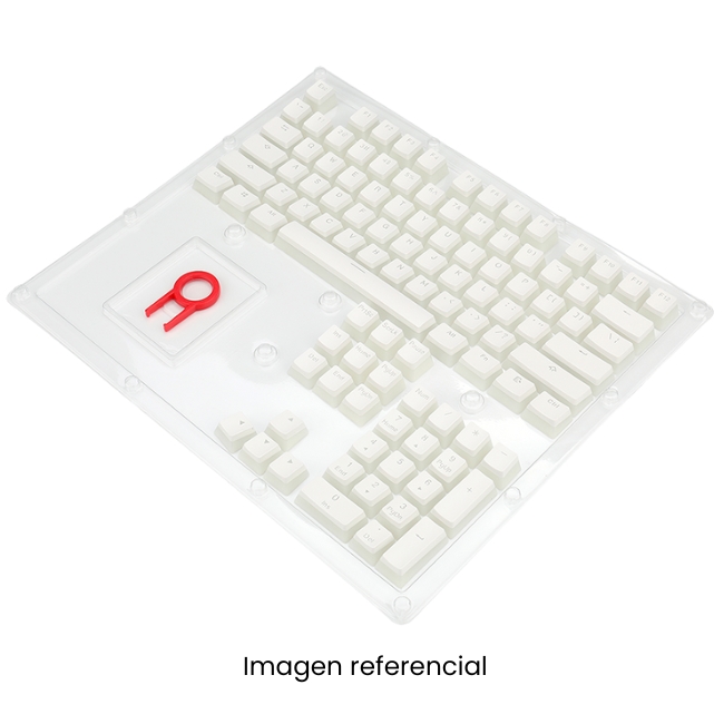 REDRAGON KEYCAPS GAMER SCARAB SPANISH A130W-SP BLANCO