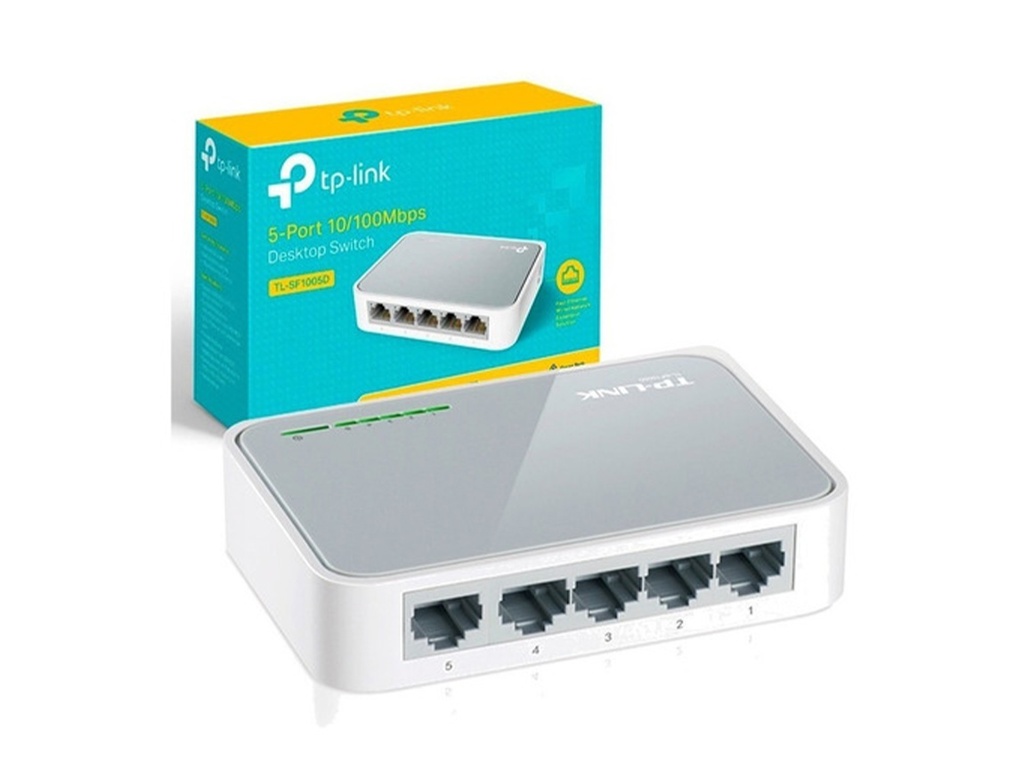 TP-LINK SWITCH TL-SF1005D 05 PUERTOS 10/100MBPS