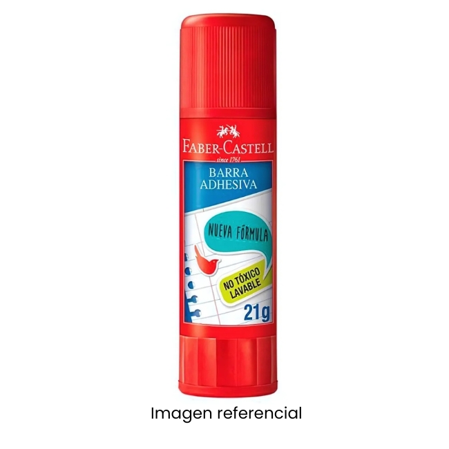 FABER CASTELL GOMA EN BARRA ADH 21GR