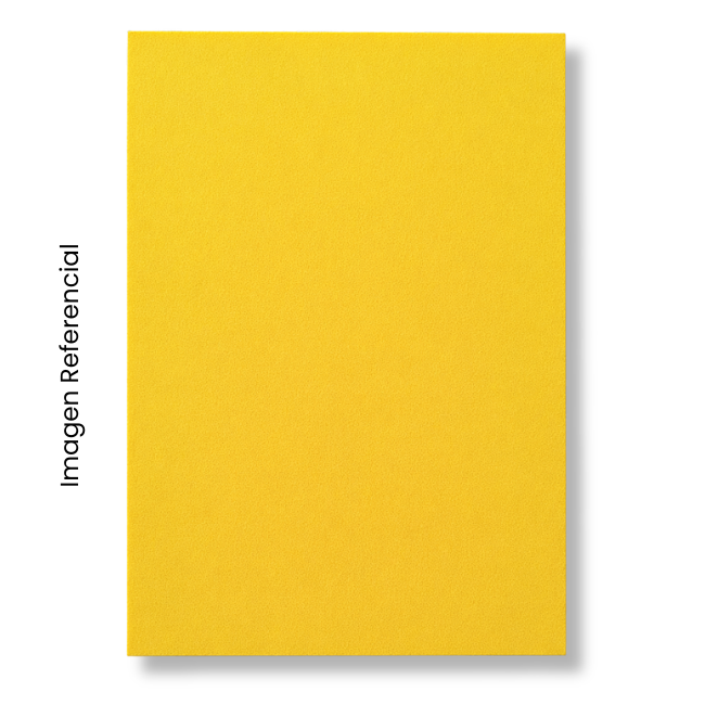 MICROPOROSO A4 SIMPLE AMARILLO 
