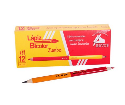 ROVIS LAPIZ JUMBO BICOLOR