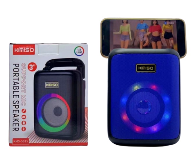 KIMISO PARLANTE KMS-5015 3PULG RADIO FM USB