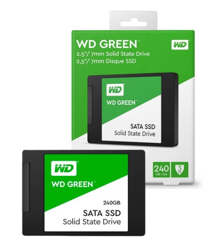 WD GREEN DISCO DURO SOLIDO SSD 240GB 2.5'' WDS240G3G0A