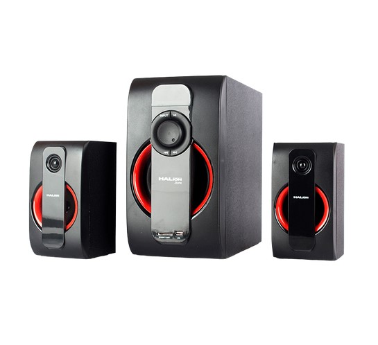 HALION PARLANTE STORM HA-F78 120W / WOOFER 5.25PULG/ SATELITE 3PULG X2