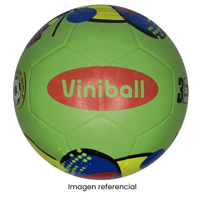 VINIBALL FUTBOL GOMA SPARTANO #3 SURTIDO