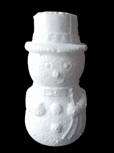 NVD TECNOPOR ALTO RELIEVE MUÑECO DE NIEVE CH