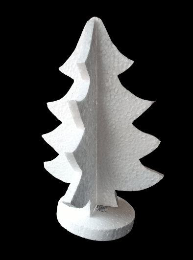 NVD TECNOPOR ALTO RELIEVE ARBOL CRUZADO 3PZ