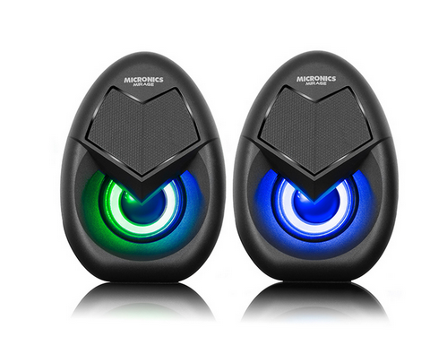 MICRONICS PARLANTE GAMER 2.0 MIRAGE MIC S326 RGB LED 2PULG USB 2.5PLUG