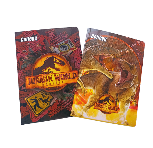 COLLEGE A4 80H CUADRI JURASSIC WORLD