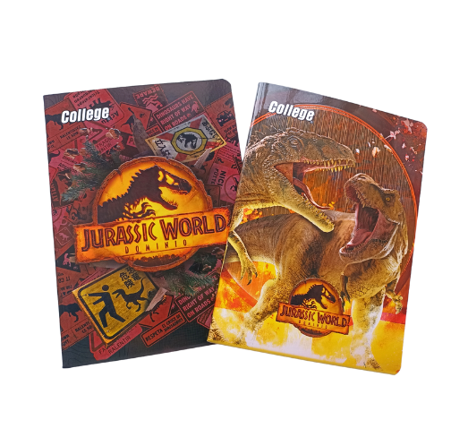 COLLEGE CUADERNO A4 CUADRICULADO JURASSIC WORLD 80 HOJAS