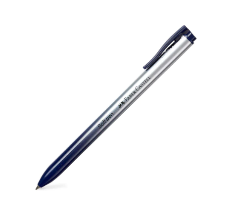 FABER CASTELL BOLIGRAFO SOFT PEN AZUL