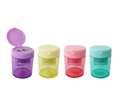 ARTESCO TAJADOR METAL DOBLE C/DEP CILINDRO PASTEL