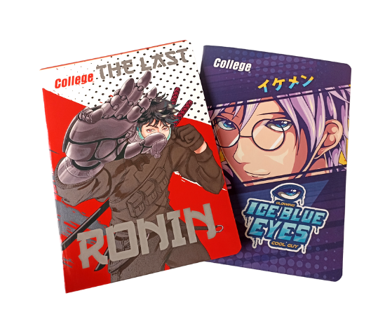 COLLEGE CUADERNO A4 CUADRICULADO DISEÑO HOMBRE 80 HOJAS 