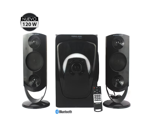 HALION PARLANTE 2.1 STARK HA-F71 120W 5PULG+3 PULGX2 BLUETOOTH