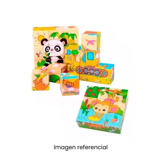 ROMPECABEZA CUBO X12PCS