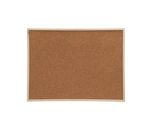PIZARRA DE CORCHO 80CM X 60CM