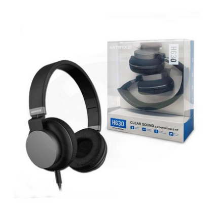 ANTRYX AUDIFONO DS H630 NEGRO GAMER + MICROF