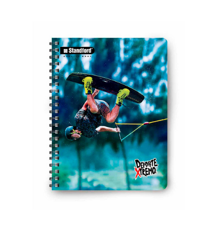 STANDFORD CUADERNO ESPIRAL A5 160HJ DEPORT
