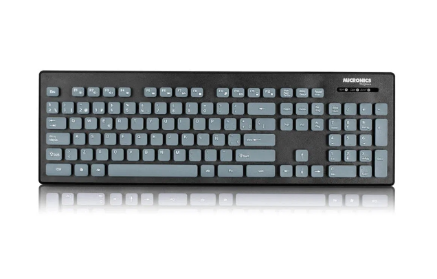 MICRONICS TECLADO MCQUEEN K706 MULTIMEDIA USB T/CHOCOLATE